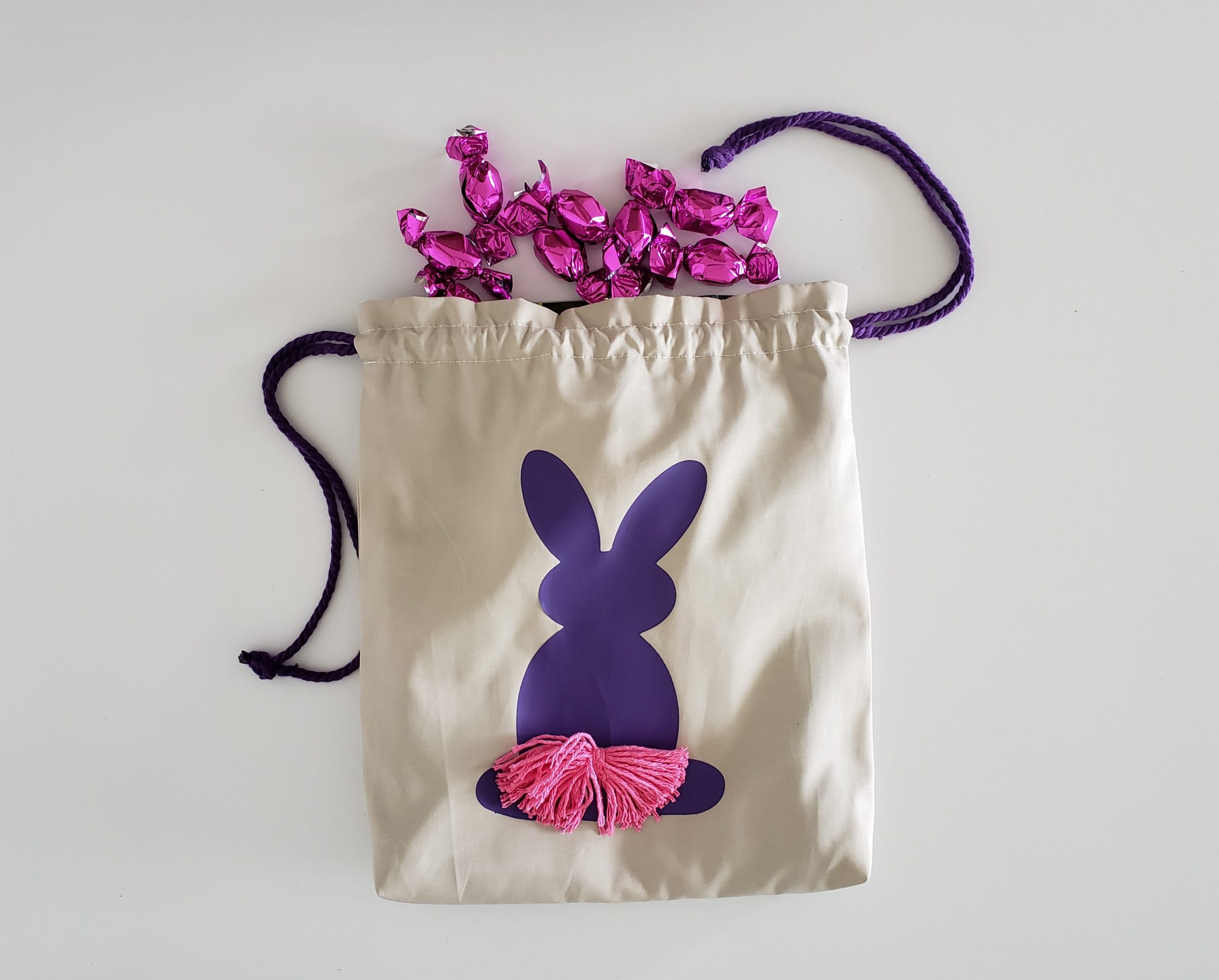 Coudre un sac pochon de pâques